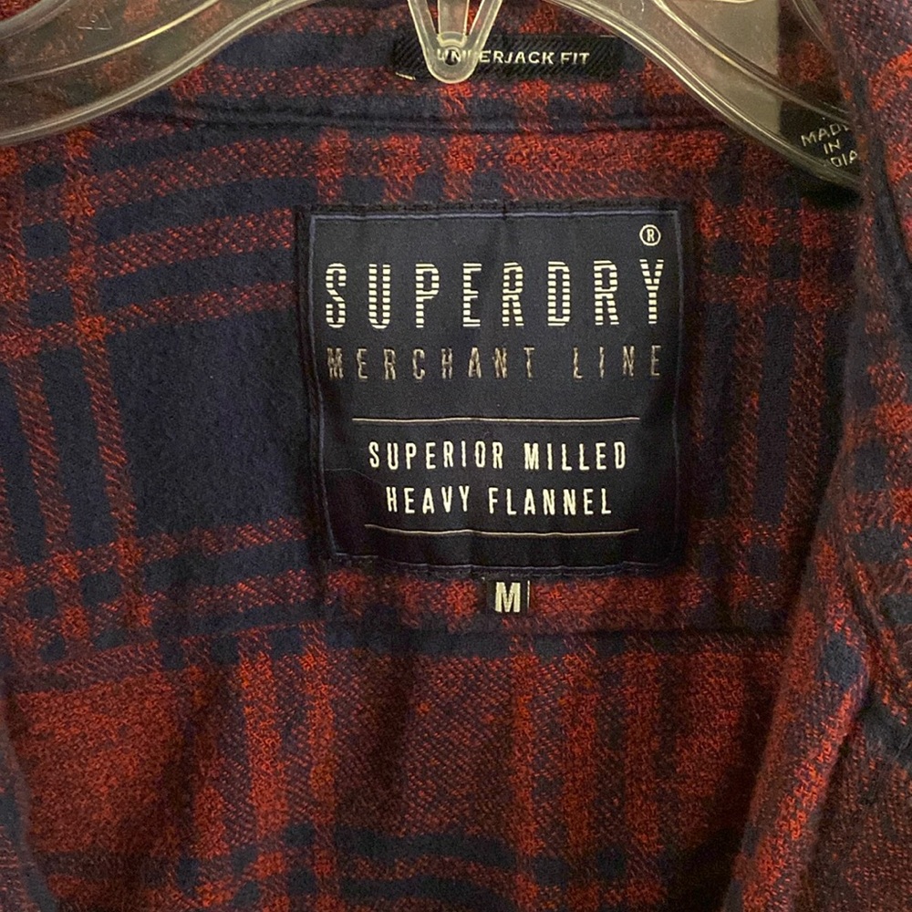 Super dry Lumber jacket size medium